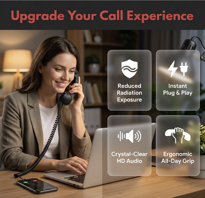 RingBack Retro Phone Handset